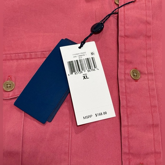 Polo Ralph Lauren Classic Fit Chino Workshirt Salt Washed Red Mens Size XL - Picture 4 of 4